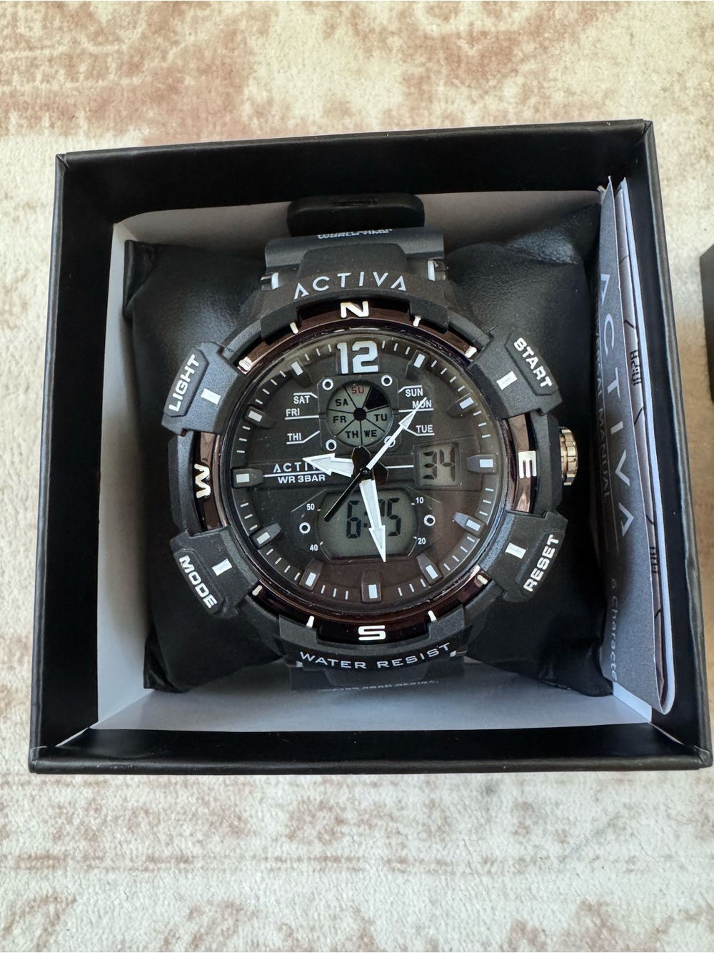 Activa X Invicta Digital Men’s Watch, 53mm - Black (New in box) - Picture 2 of 4